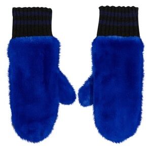 NWT BELLEROSE Madina mittens - Women's collection | Royal blue luxury for winter